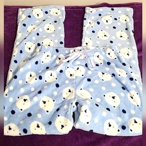 Women's Soft and Plush Pajama Lounge Pants by Pink Laundry, Size Medium